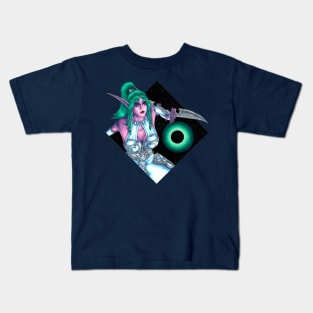 Tyrande Whisperwind Portrait Kids T-Shirt